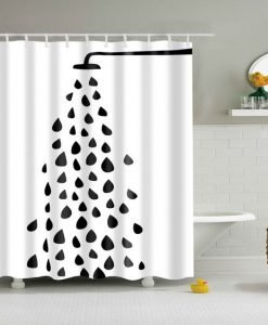 Drop of Water Shower Curtain KM