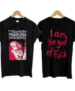 Marilyn Manson I am The God of Fuck T-Shirt KM