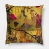 Oriental Painting. Japanese style Pillow KM