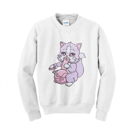 Pastel Bong Cat Sweatshirt KM