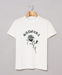 Sad Girl Rose T-Shirt KM