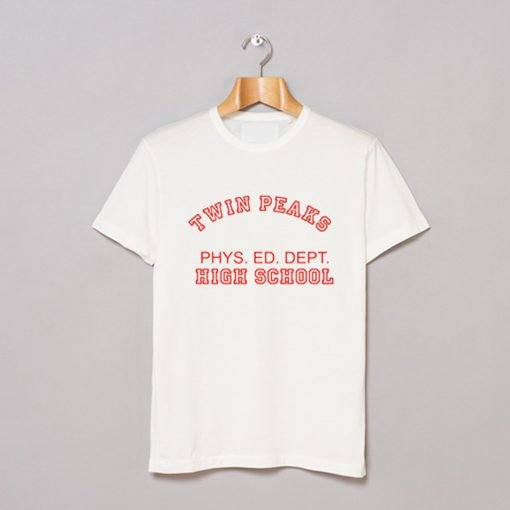 Twin Peaks High School Phys Ed Dept T-Shirt KM