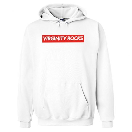 Virginity Rocks Logo Hoodie KM