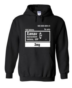 Xanax Alprazolam Tablets Hoodie KM