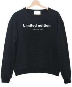 limited edition sweatshirt KM
