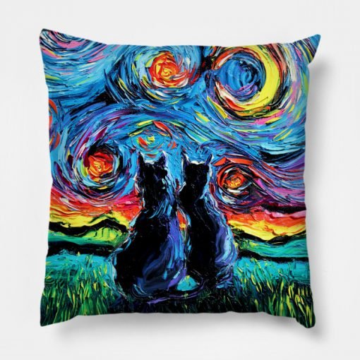 van Gogh's Cats Pillow KM