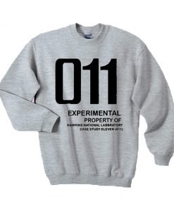 011 Experimental property of hawkins national laboratory sweatshirt KM