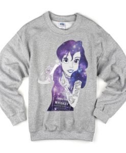 Ariel Little Mermaid Galaxy Sweatshirt KM
