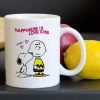 Charlie Brown Snoopy Happines Love Funny Tea Coffee Ceramic Mug KM