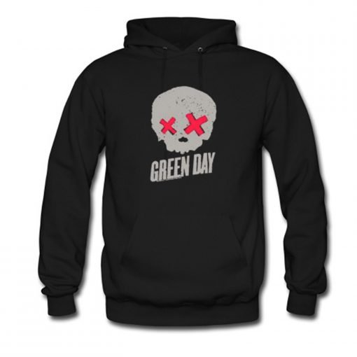 Green Day Skull Hoodie KM - Kendrablanca
