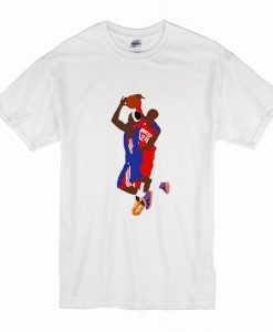 Kobe Bryant Block On LeBron James T-Shirt KM
