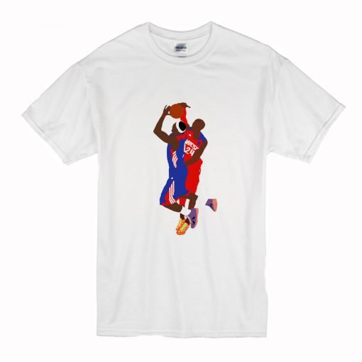Kobe Bryant Block On LeBron James T-Shirt KM