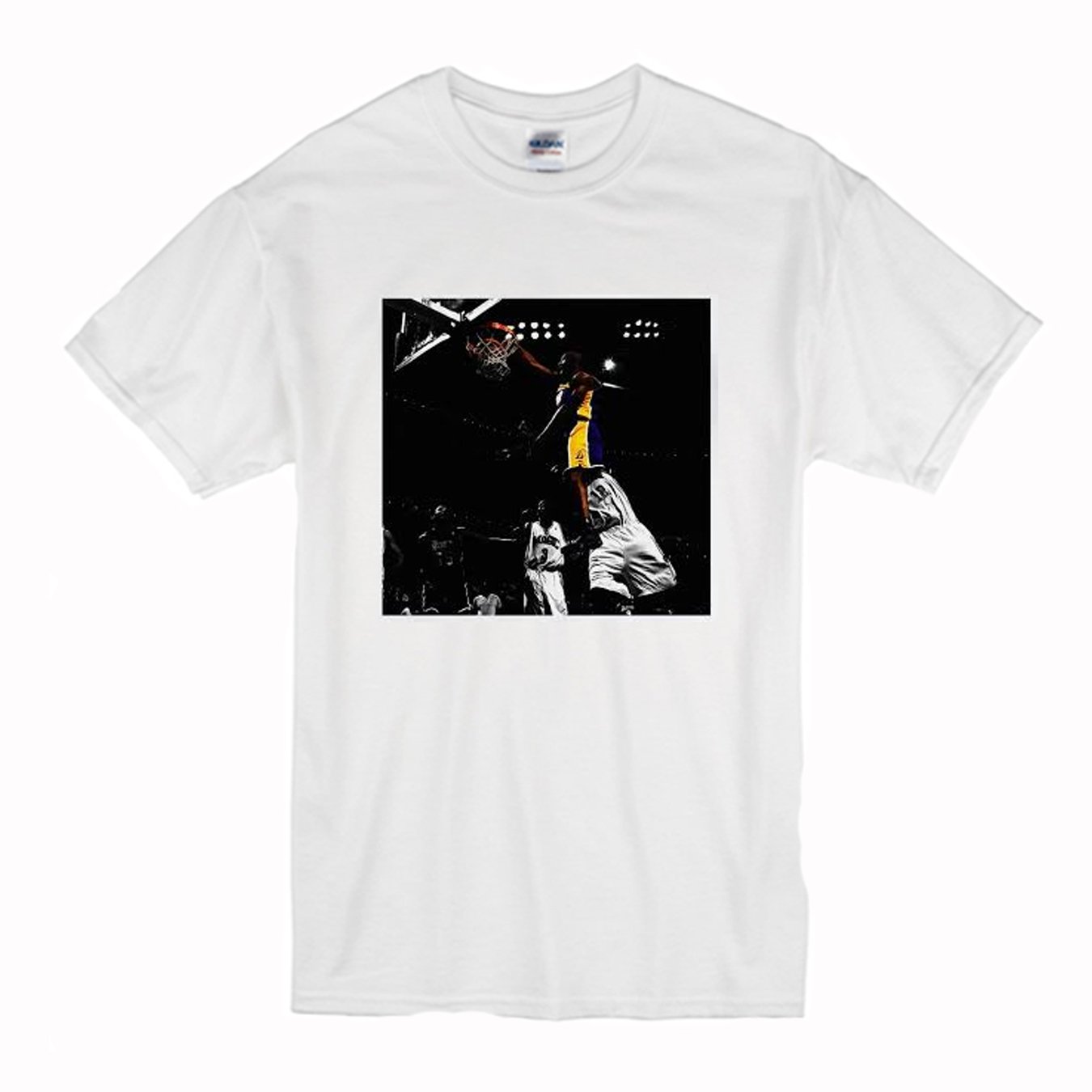 Kobe Bryant On Top Of Dwight Howard T-Shirt KM - Kendrablanca