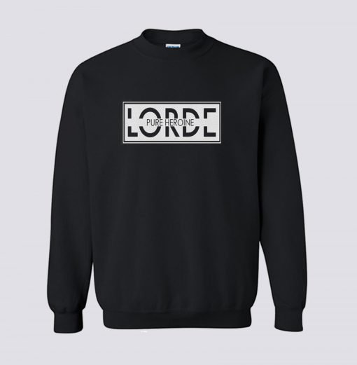 Lorde Pure Heroine Sweatshirt KM