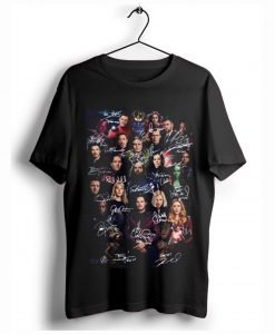 Marvel Avengers Endgame poster signature T-Shirt KM