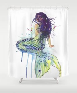 Mermaid Shower Curtain KM