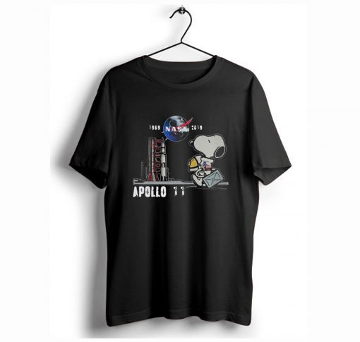 Nasa 1969 2019 Apollo 11 Astronaut Snoopy T-Shirt KM