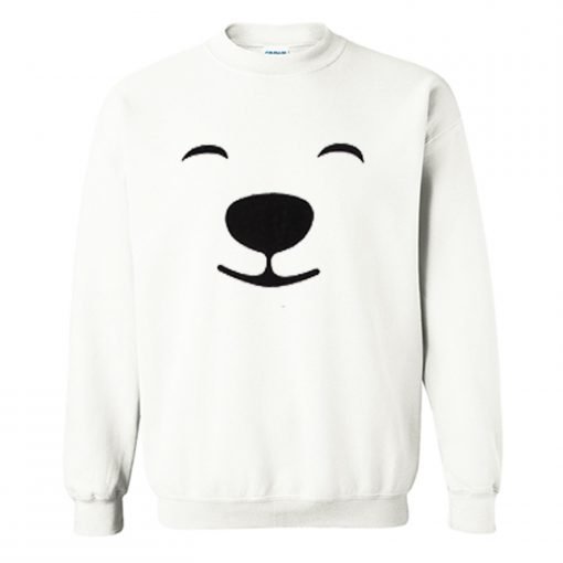 Polar Bear Emoji Sweatshirt KM