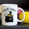 Snoopy Feelin Lucky Tea Coffee Classic Ceramic Mug KM