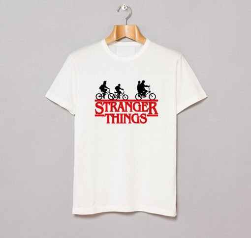 Stranger Things White T-Shirt KM