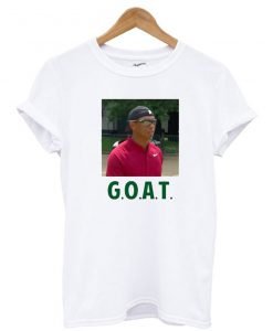 Tiger Woods Goat Hat Backwards T Shirt KM