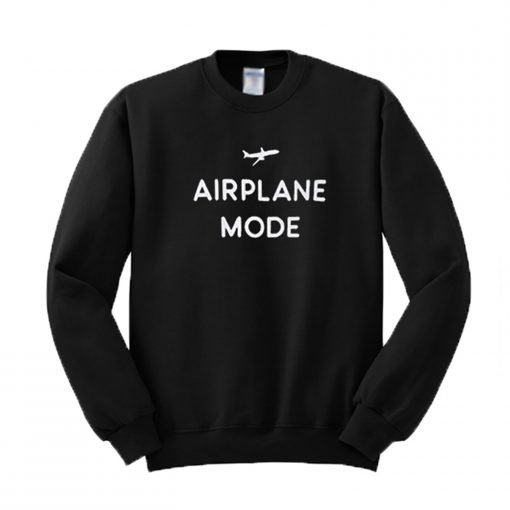 Airplane Mode Graphic Sweatshirt KM