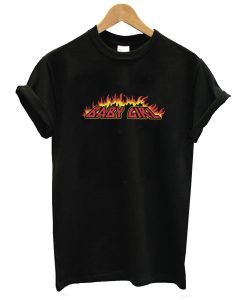 Baby Girl Fire T-Shirt KM