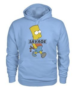 Bart Simpson Savage Hoodie KM