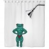 Buff Frog Shower Curtain KM