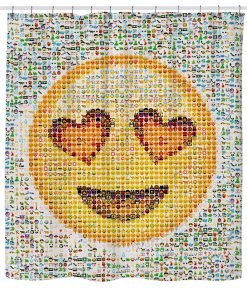 Emoji Shower Curtain KM