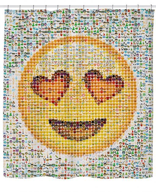 Emoji Shower Curtain KM