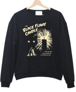 Hocus Pocus the black flame candle Sweatshirt KM