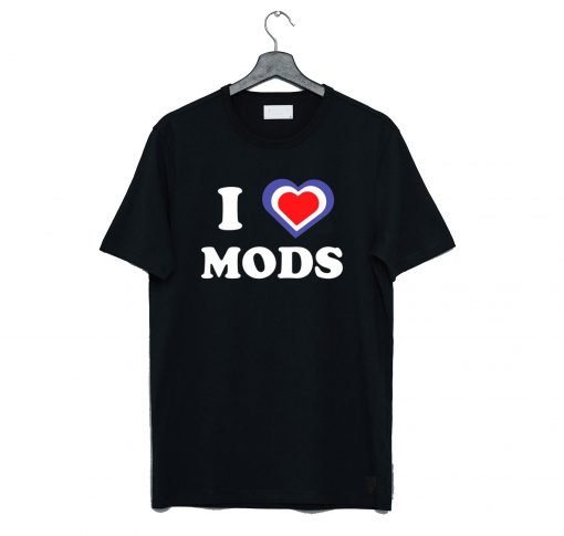 I Love Mods T-Shirt KM