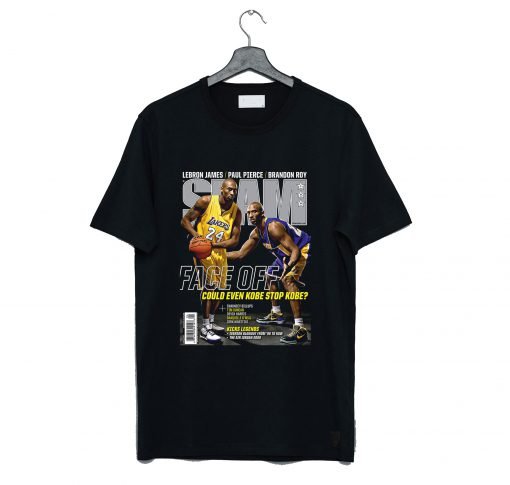 Kobe Bryan Slam Cover Black T-Shirt KM