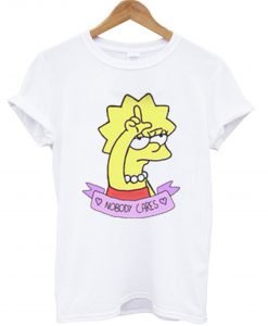 Lisa Simpson Nobody Cares T-Shirt KM