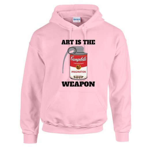 Art Is The Weapon Hoodie KM