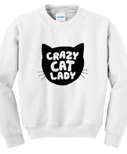 Crazy Cats Lady Sweatshirt KM