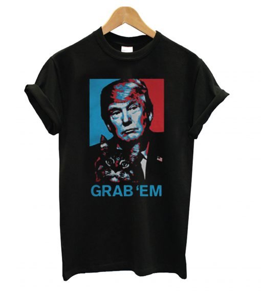Donald Trump Grab ’em by the Pussy T Shirt KM