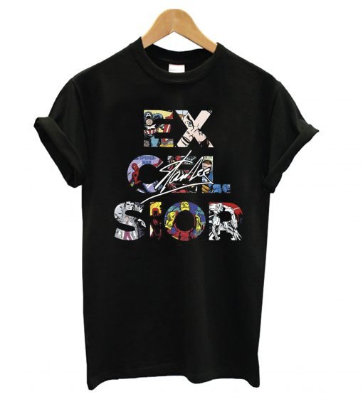 Excelsior Stan Lee Marvel Keep Your Memories T Shirt KM