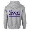 Keith Scott Body Shop Hoodie Back KM