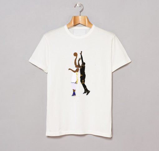 LeBron James Block On Andre Iguodala T-Shirt KM