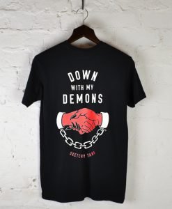 Lurking Class By Sketchy Tank Redrum Down With My Demons T Shirt KM