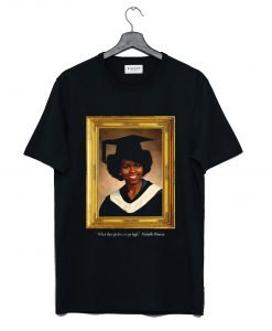 Michelle Obama Graduation Portrait T Shirt KM