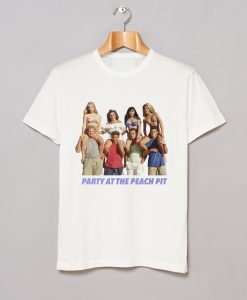 Party at the Peach Pit Beverly Hills 90210 T-Shirt KM