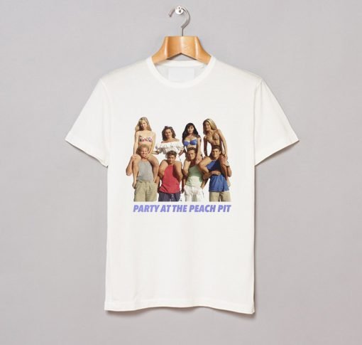 Party at the Peach Pit Beverly Hills 90210 T-Shirt KM - Kendrablanca