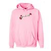 Power Of Rose Embroidered Hoodie KM