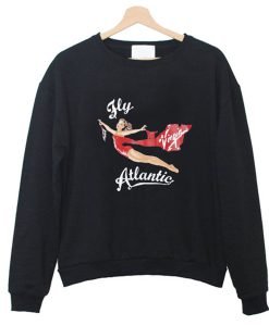 Princess Diana Virgin Atlantic Fly Atlantic Sweatshirt KM