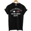 Psychedelic Research Dept T Shirt KM