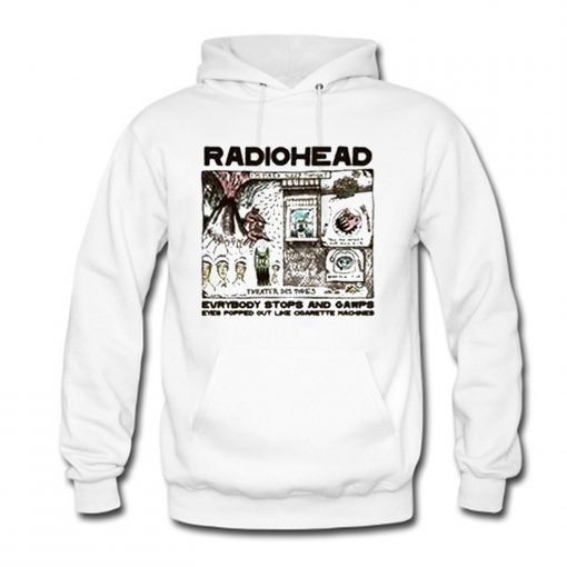 Radiohead In Drawing Hoodie KM