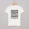 Snape Snape Severus Snape T Shirt KM